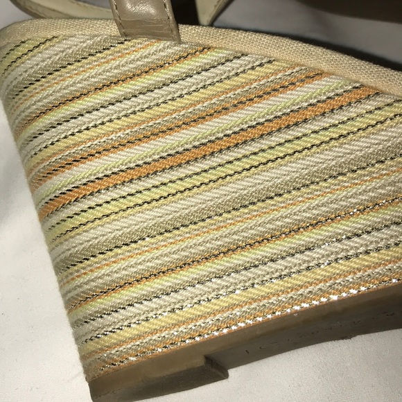 Lauren Conrad Dakota Natural Platform Wedge 8.5 - Picture 7 of 8